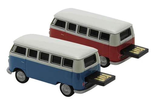 "USB-Stick 32GB VW-Bus T1 blau/weiß image"