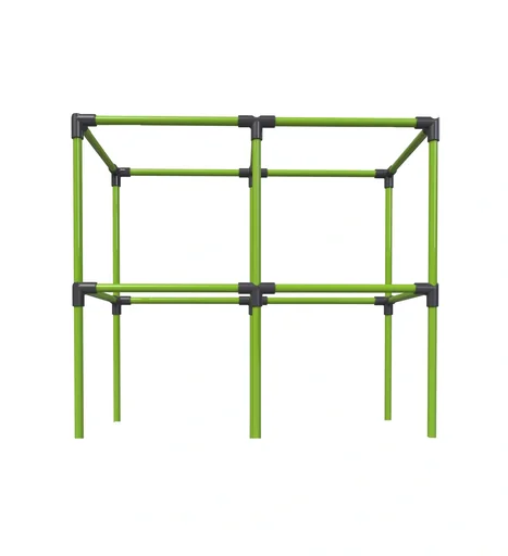 "Erweiterungsset, Rankgerüst für 949797 Hochbeet „City Jungle Heidelberg“, Verlängerung, Kunststoff, Grün image"