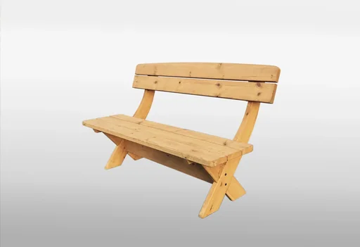 "Holz-Bank München honigbraun image"