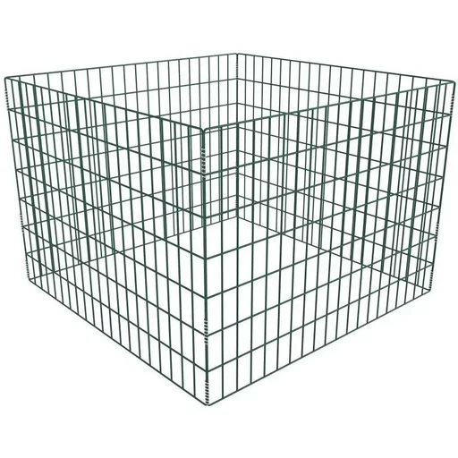"Kompostbehälter quadratisch 100x100x70 cm Maschenweite image"