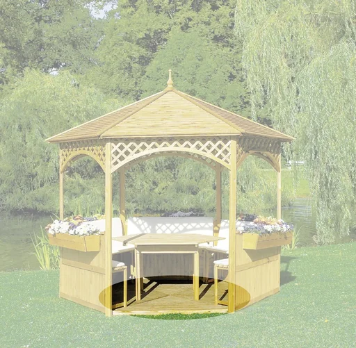 "Holzboden für Pavillon "Palma" image"