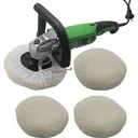 Poliermaschine 1200W mit 3 Polierpads