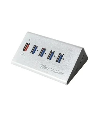 "USB 3.0 HUB 4-port, Aluminium, inkl. Power Suppl image"