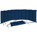 Kissen für Liege - wasserabweisend - 7cm dicke Polsterung