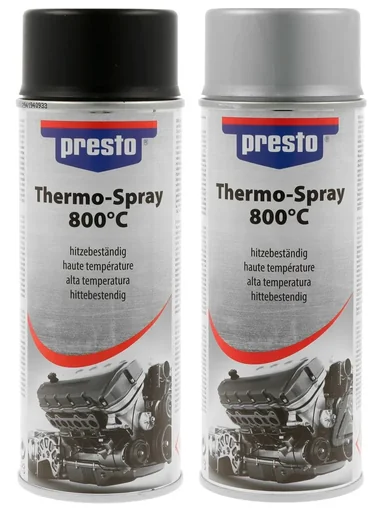"Thermo-Lackspray, hitzebeständig bis 800°C, 400 ml, Farbe Silber image"
