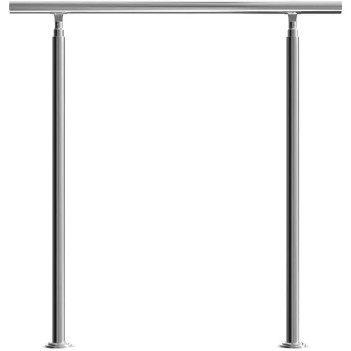 "Geländer - Edelstahl - Silber - 107 x 100 cm image"