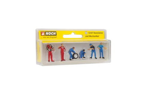 "Rennfahrer und Mechaniker, 6 Figuren image"