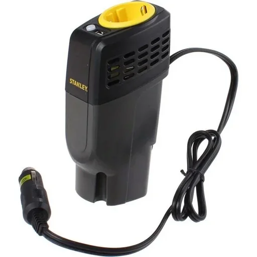 "Wechselrichter 12-230v 100 Watt Gelb image"