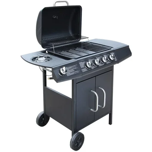 "Gasgrill 4+1 Kochzone schwarz image"