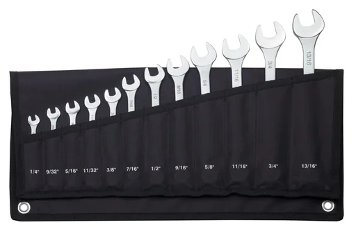 "SlimLine-Ringmaulschlüsselsatz für zöllige Schraubengrößen (12-teilig) image"