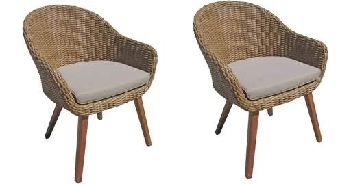 "2 x Gartenstuhl "Carson" mit Auflage image"