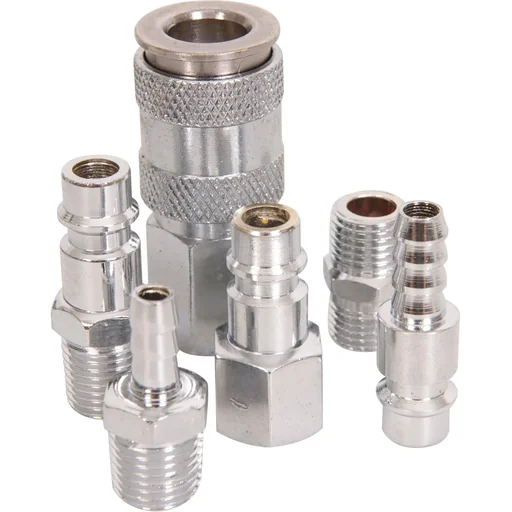 "ATA1025 Druckluft-Kupplungensatz, 6-Tlg. image"