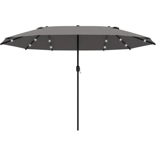 "Sonnenschirm mit LED Doppelsonnens image"