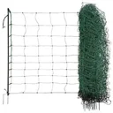 Ovi Netting Grün 108Cm - 50 Meter Doppelpfosten, Schwarzer Pfosten