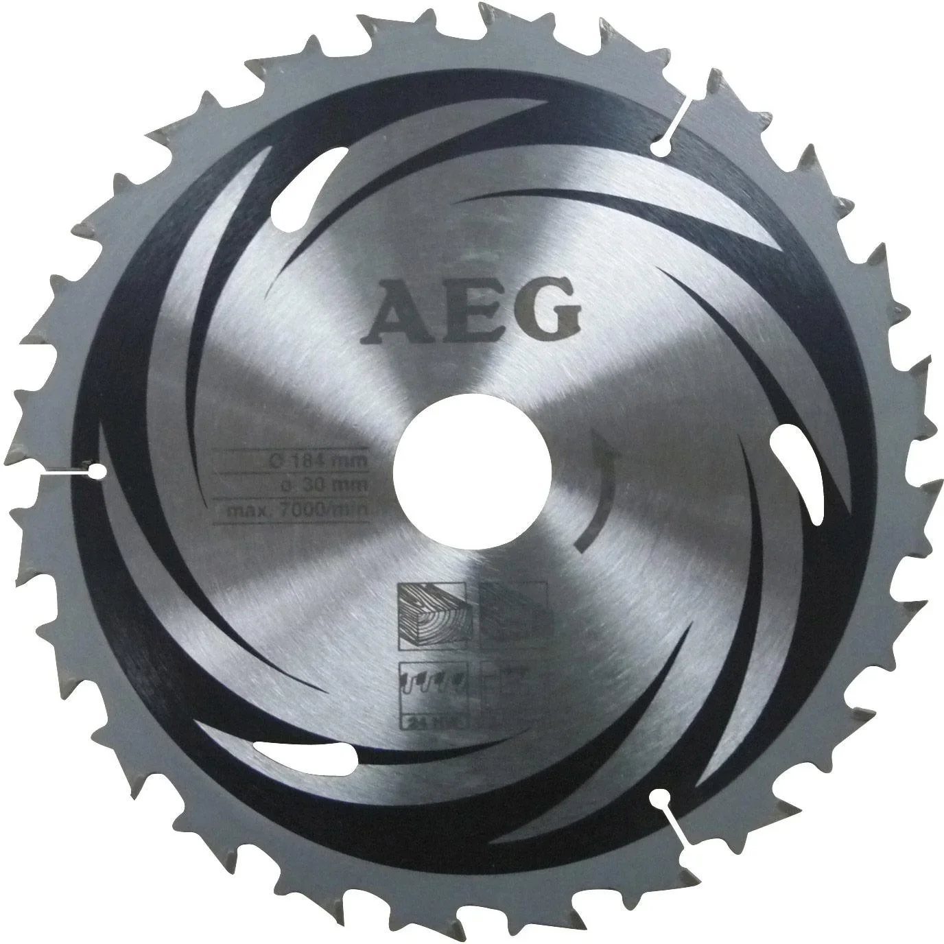 Kreissägeblatt KS C 66 184 x 30 mm (24 Zähne)