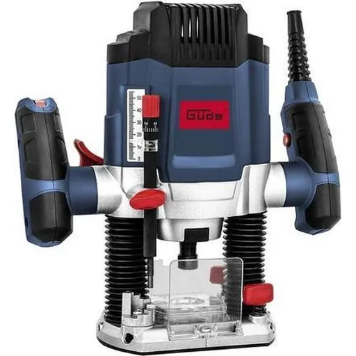 "Oberfräse OF1200 - 1200W - 55 mm - inkl. 6 Fräsern und Führungsschienenadapter image"