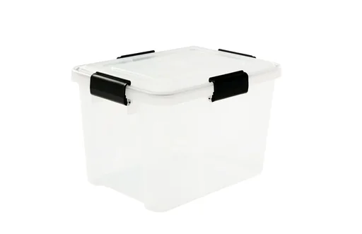 "Wasserdichte Box AT-SD C/C/Bk, transparent, 20 Liter image"