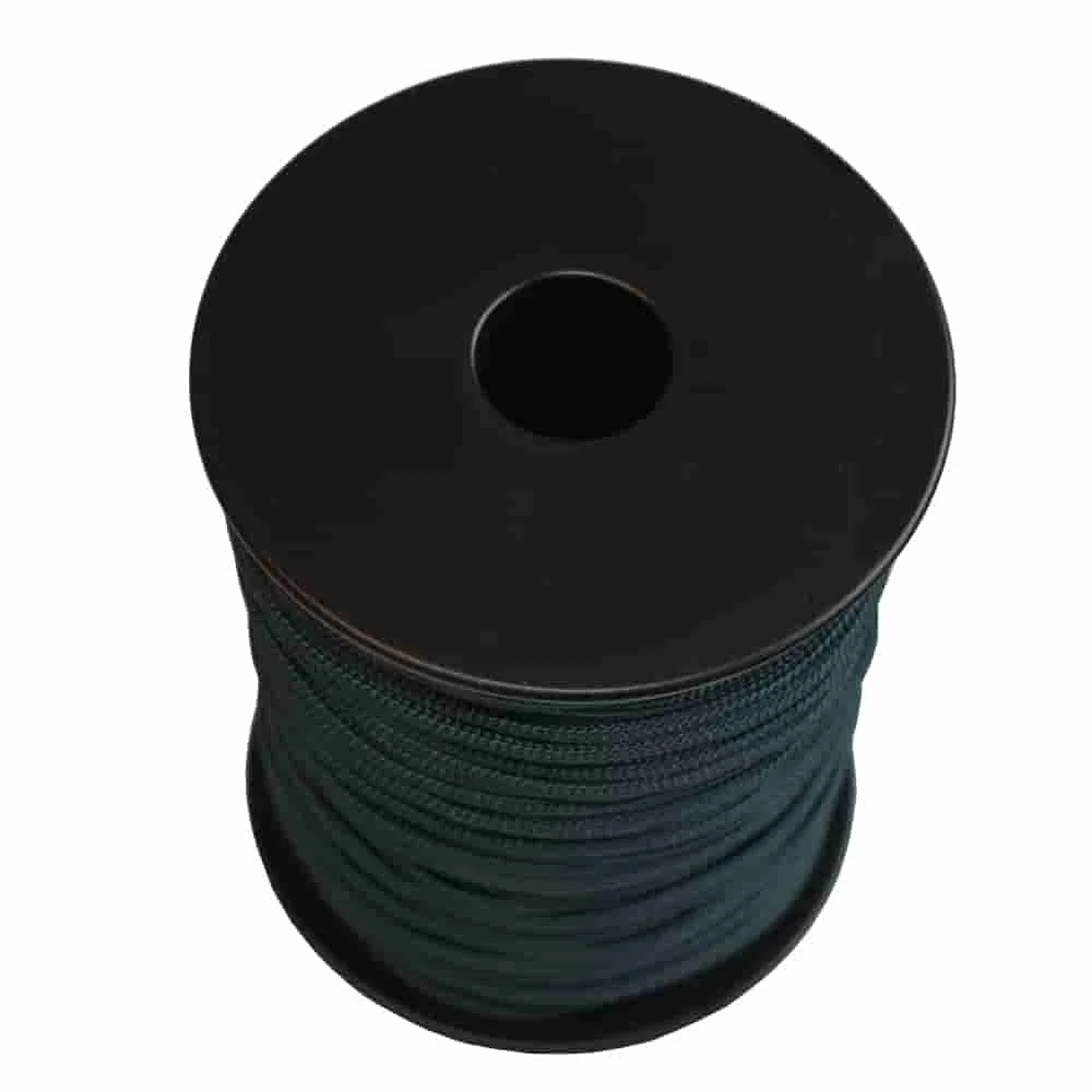 "Kordel, Befestigungskordel, PP, 2,5mm, schwarzgrün, 25m image"