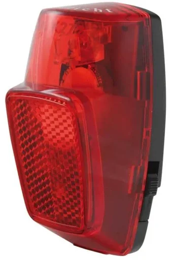 "LED Fahrradrücklicht mit Standlichtfunktion für Schutzblechmontage image"