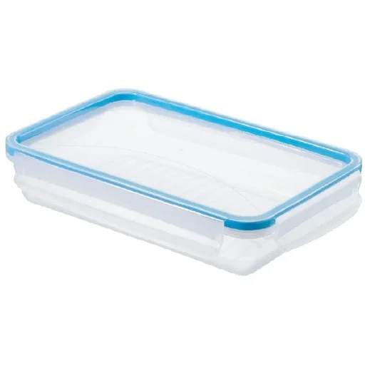 "Mehrzer - Frische Schüssel 1 Liter - Niedrig - Click-en-Lock - Blau image"