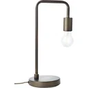 Tischleuchte Fila industriell Holzschwarz 40cm E27