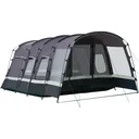 Campingzelt für 8 Personen - 4 Fenster - wasserdicht - Stahl/Polyester - Grau - 5,8 x 3,2 x 2,15 m