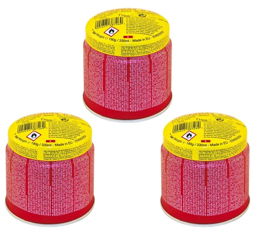 "Gaskartusche 3er Set, 190g /330ml pro Kartusche image"