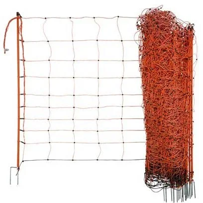 "Ovi-Netz orange 90 cm, Einzelpfosten, 50 m image"