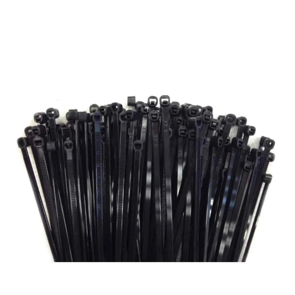 "Kabelbinder 100 Stück 530x9mm, schwarz, UV-stabilisiert image"