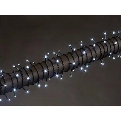 "Vellight Weihnachtsbeleuchtung - 12m - 160 LEDs - Weiß - Innen & Außen image"