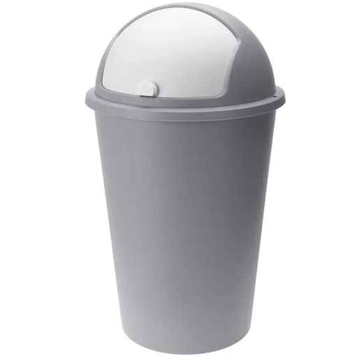 "Abfallbehälter taupefarbener Kunststoff 50L image"