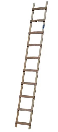 "Dachleiter, 10 Sprossen, Holz - Breite 37 cm, Länge 280 cm image"