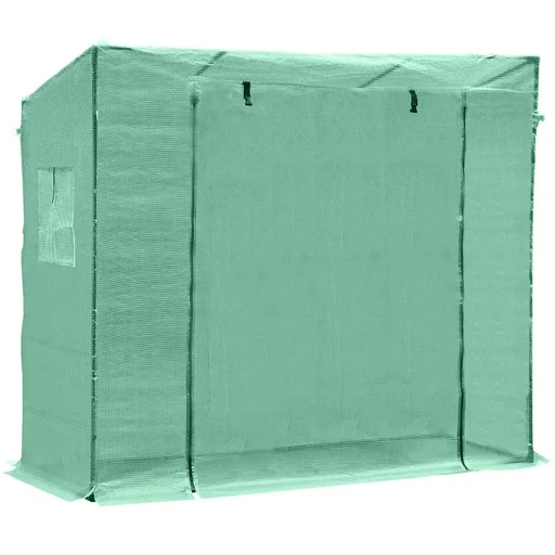"Gewächshaus mit Fenster grün transparent image"
