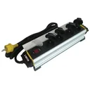 4-tlg. Muffe "Clamp" - Mit Scharnierdeckel und Klammer