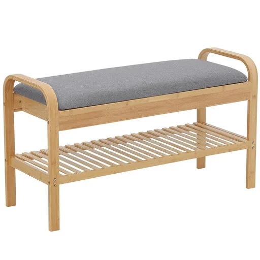 "Schuhbank Schuhregal 90 cm x 33,5 cm x 50 cm image"