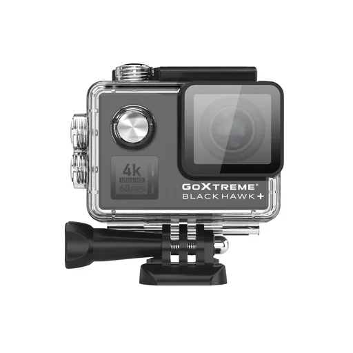 "Actioncam Black Hawk+ 4K Ultra HD, 170° Weitwinkel, Wasserfest bis 60m, 12MP Sensor image"