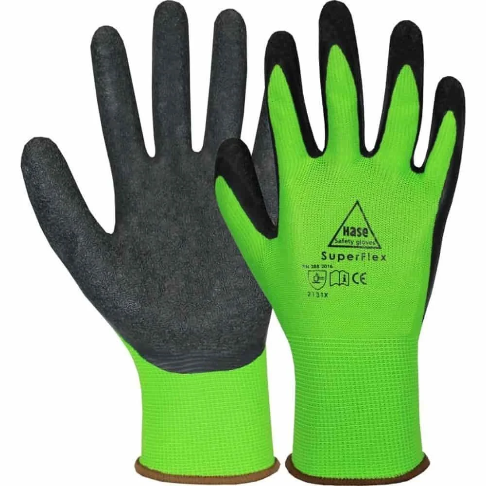"Montagehandschuhe, Arbeitshandschuhe Montage, Superflex Green, Gr. 6 image"