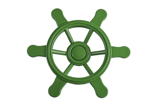"Steuerrad "Piratenrad" Grün Ø215 mm für Spielanlagen image"
