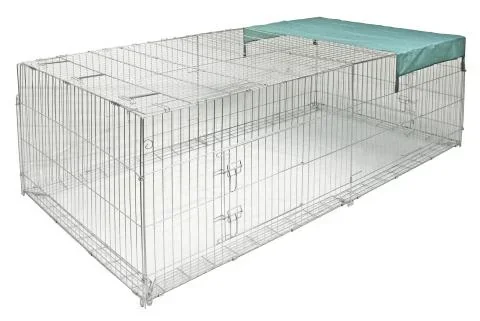"Freilaufgehege mit Ausbruchsperre, passend für Hühnerstall Art.830317 image"