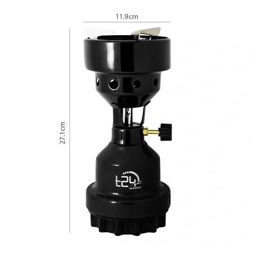 "Campingkocher 2 in 1 NO-190 schwarz image"