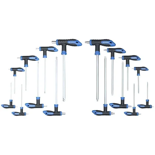 "16dlg T-Griff Sechskant- und Torxschlüssel-Set image"