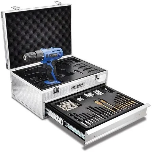 "Akku-Bohrschrauber-Set 276-teilig 18V mit 2 Akkus image"