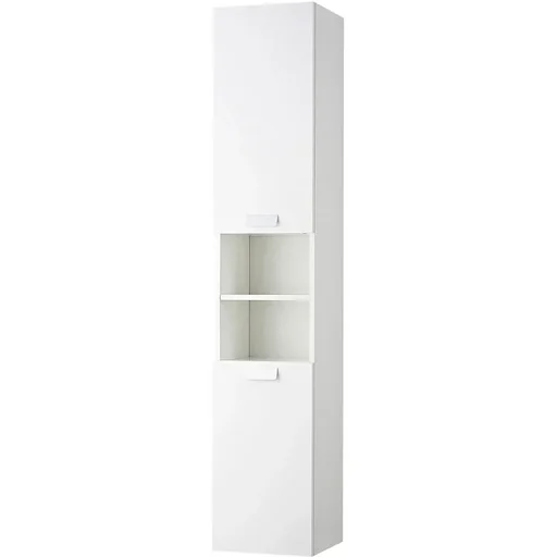 "Fabulous Bade Hoher Schrank Weiss image"