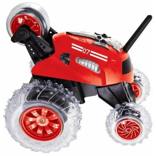 "Sharper Image RC Monster Spinning Steuerbares Auto - Rot - 360 Grad image"