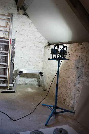 "Stativ LED-Doppelarbeitsscheinwerfer 2 x 10 W image"