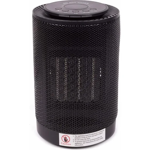 "Heizgerät - Ventilator - Keramik - 600/1200 Watt - Ø 14 cm image"