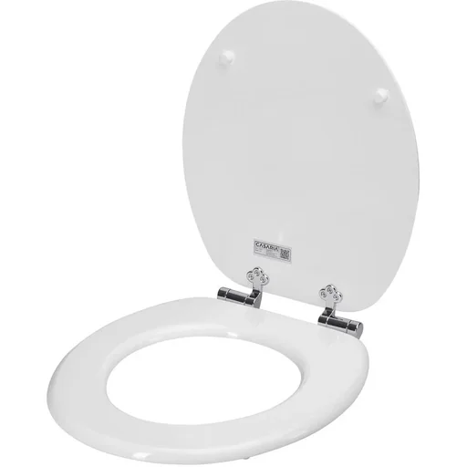 "Weicher Toilettensitz weiß image"