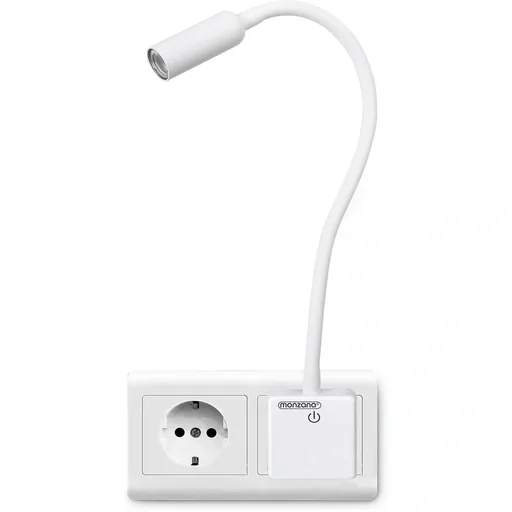 "LED-Wandleuchte Svetloba Weiß image"