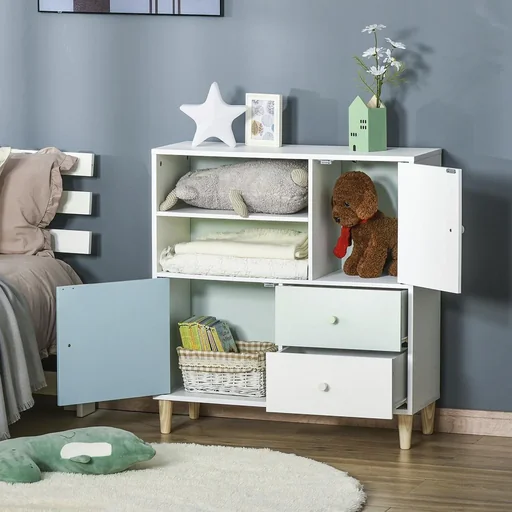"Kinder Kommode aufbewahrungsschrank kinder Bücherschrank für 3+ Jahre Kinder Bücherregal mit Schublade Buch Magazin Kind image"
