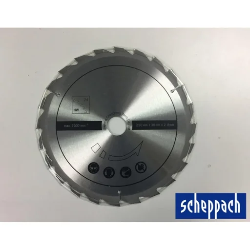 "Kreissägeblatt 24T 250x30 mm - Passend für HS100S image"